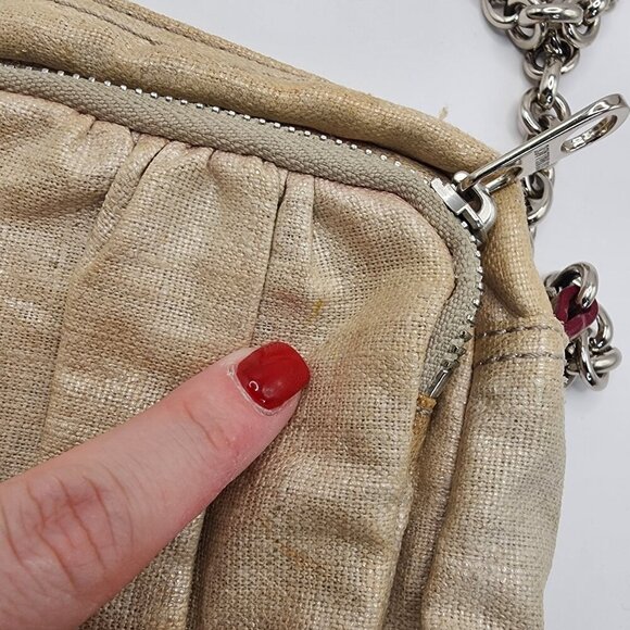 MZ Wallace Gold Metallic Crossbody - Picture 10 of 10